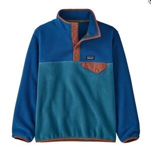 Patagonia Kids Synchilla Snap Pullover Size Medium